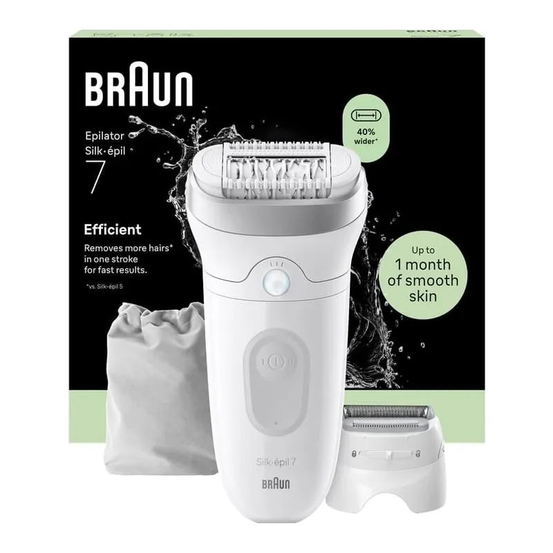 Braun Braun Silk·épil 7 Wet & Dry Epilator 7-041 Silver