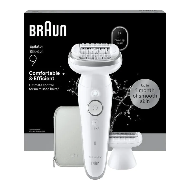 Braun Braun Silk·épil 9 Wet & Dry Epilator 9-030 Silver