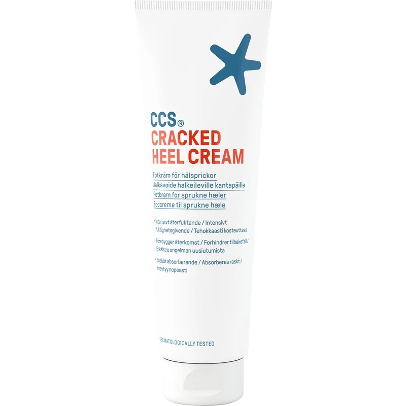 CCS CCS Cracked Heel Fotkräm för Hälsprickor 125 ml