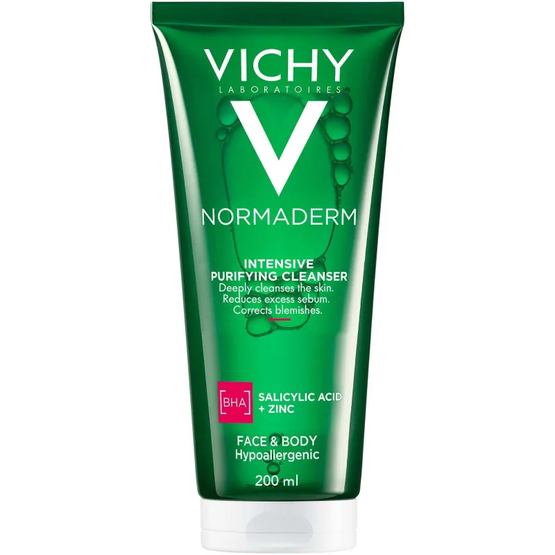 Vichy Normaderm Intensive Purifying Cleanser 200 ml